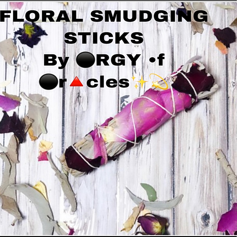 FLORAL SMUDGING STICKS
By #OofO